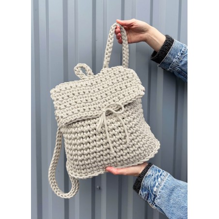 Gehaakte rugzak| patroon| Bobbiny | crochet | DIY
