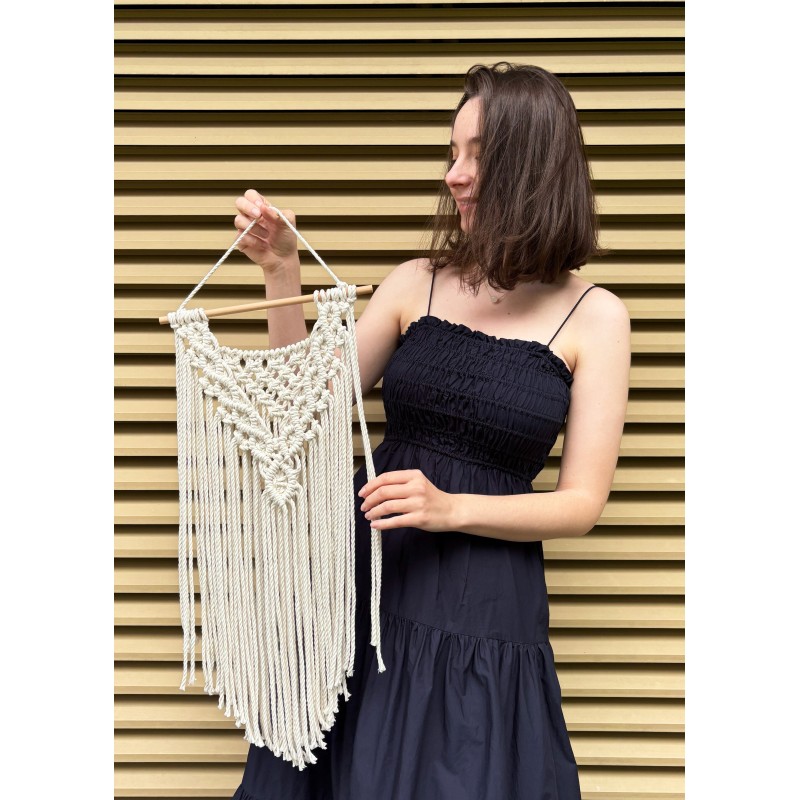 Makramee Wandbehang| Bobbiny | DIY | Macrame