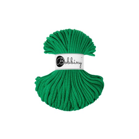 Jade Green | Braided Cord 5mm 100m | BOBBINY