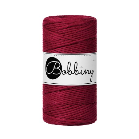 Red Velvet | Macramékoord 3mm 100m | BOBBINY