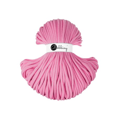 Bubblegum Pink | cotton cord 9mm jumbo 100m | BOBBINY