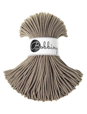 Coffee cotton cord 100m - BOBBINY