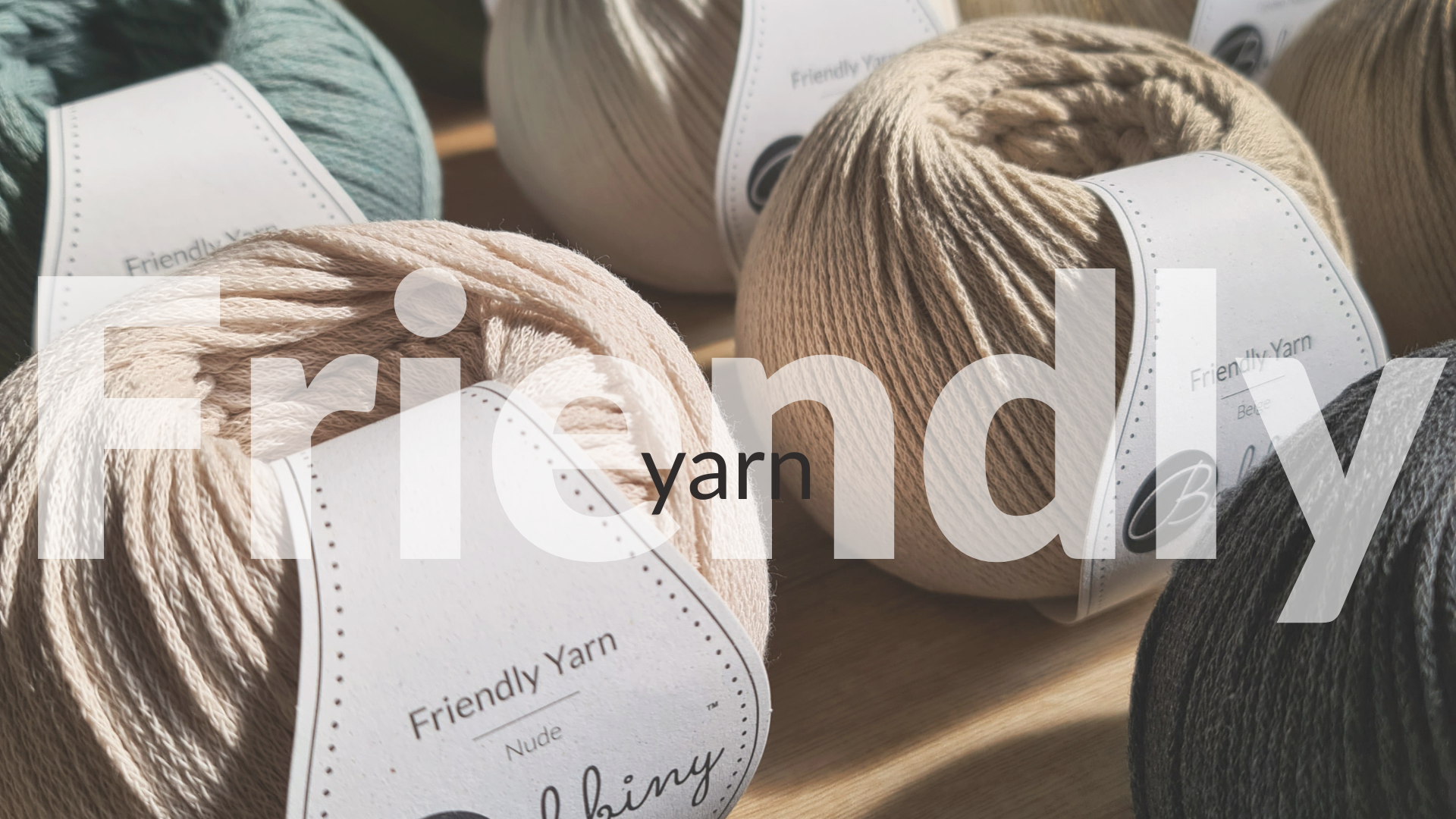 Nouveau produit - Friendly Yarn !